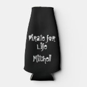 Gepersonaliseerde Pirate for Life Koelbox Flesjeskoeler (Voorkant)