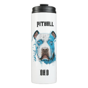 Gepersonaliseerde Pitbull Vader Thermosbeker