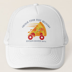 Gepersonaliseerde Pizza Lover Trucker Hat Pet