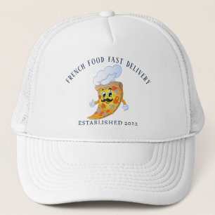 Gepersonaliseerde Pizza Lover Trucker Hat Pet