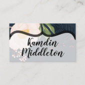 Gepersonaliseerde Place Cards Baby Roze Kosmos op  Plaatskaartje (Voorkant)