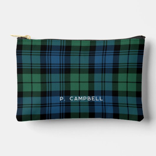 Gepersonaliseerde Plaid Campbell rustieke Tartan Etui (Voorkant)