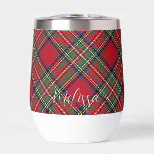 Gepersonaliseerde Plaid Rode Groene Clan Stewart T