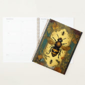 Gepersonaliseerde planner bijenhouder cadeau honin (Display)