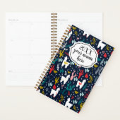 Gepersonaliseerde Planner met Alpacas (Display)