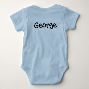 Gepersonaliseerde poepmachine Baby Bodysuit