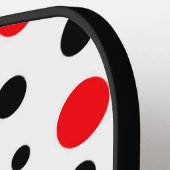 Gepersonaliseerde poka Dots Laten we eerst eens ki Pickleball Paddle (Links Detail)