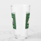 Gepersonaliseerde Poker Kaart Party Glas (Links)