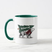 Gepersonaliseerde  Polar Beer Tree Levering Mok (Links)
