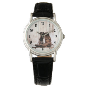 Gepersonaliseerde polshorloges Country Rustic West Horloge