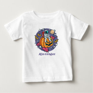 Gepersonaliseerde pompoen astronaut Halloween