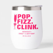 Gepersonaliseerde Pop Fizz Clink Sweet 16 Party Fa (Links)