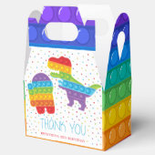 Gepersonaliseerde Pop IT Boy Verjaardag Bedankdoosjes (Geopend)