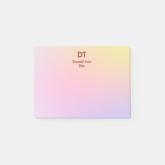 Gepersonaliseerde Post-It Notes