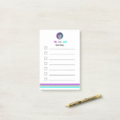 Gepersonaliseerde Post-it Notes to do list 2021 JK (Op bureau)