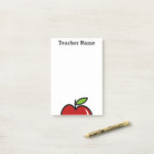 Gepersonaliseerde Post-it® notes voor docenten (Op bureau)