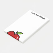 Gepersonaliseerde Post-it® notes voor docenten (Schuin)