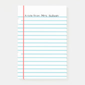 Gepersonaliseerde Post-IT notities Post-it® Notes (Voorkant)