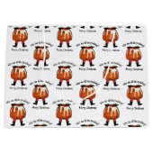 Gepersonaliseerde pretkerst groot cadeauzakje (Voorkant)