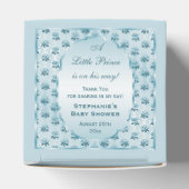 Gepersonaliseerde  Prince Baby Rozen Dank u Bedankdoosjes (Bovenkant)