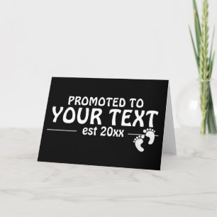Gepersonaliseerde promotie voor papa mama opa fami kaart