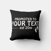 Gepersonaliseerde promotie voor papa mama opa fami kussen (Voorkant)