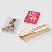 Gepersonaliseerde proost op je jaren! Fan Faces Handwaaier (Niet-gemonteerd)