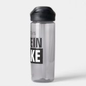 Gepersonaliseerde proteïne shake water fles gift (Achterkant)
