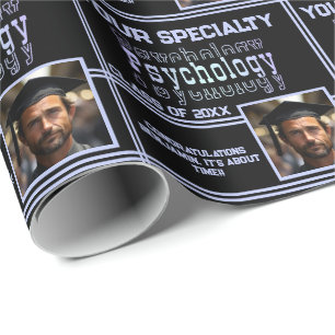 Gepersonaliseerde Psychologie Naam Afstuderen Jaar Cadeaupapier