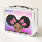 Gepersonaliseerde Puff Hair Baby meisje (Achterkant)