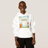 Gepersonaliseerde Pullover Hoodie voor kinderen (Voorkant volledig)