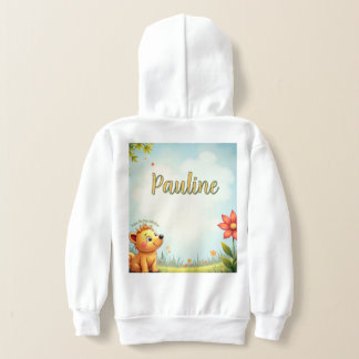 Gepersonaliseerde Pullover Hoodie voor kinderen