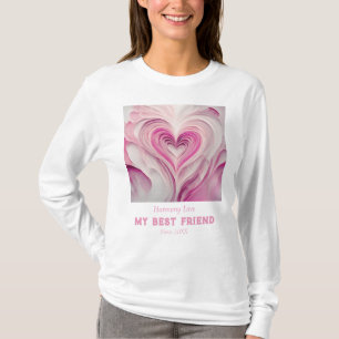 Gepersonaliseerde "Pure Love" - Mijn beste vriend T-shirt