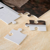 Gepersonaliseerde puzzle legpuzzel (Zijkant)