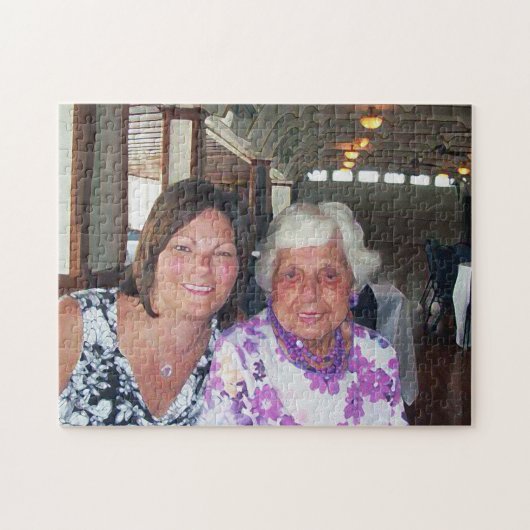 Gepersonaliseerde puzzle legpuzzel (Horizontaal)