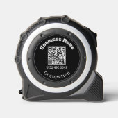 Gepersonaliseerde QR-code Business Work Trade Sjab Rolmaat (Voorkant)