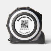 Gepersonaliseerde QR-code Business Work Trade Sjab Rolmaat (Voorkant)