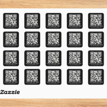 Gepersonaliseerde QR-code en tekst