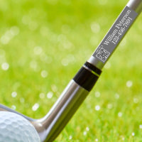 Gepersonaliseerde QR-code Golfclub, materiaal Labe