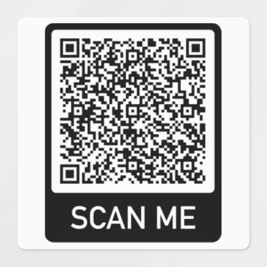 Gepersonaliseerde QR-codelabels Voorbeeld Labels (Design 2)