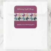 Gepersonaliseerde Quilt Stickers (Tas)