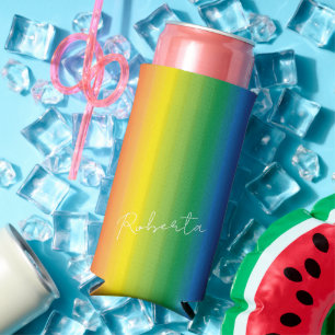 Gepersonaliseerde Rainbow Pattern-monogram