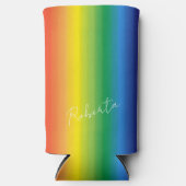 Gepersonaliseerde Rainbow Pattern-monogram (Voorkant)