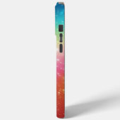 Gepersonaliseerde Rainbow Sparkle Case-Mate iPhone Case (Achterkant / Links)