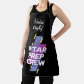 Gepersonaliseerde Ramadan- Iftaar Prep Crew Schort (Insitu)