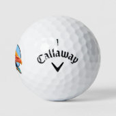 Gepersonaliseerde Raptor Callaway Warbird golfball Golfballen (Logo)