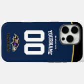 Gepersonaliseerde Ravens Jersey Amerikaans Footbal Case-Mate iPhone Case (Achterkant (horizontaal))