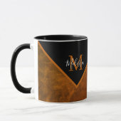 Gepersonaliseerde rawhide mok (Links)