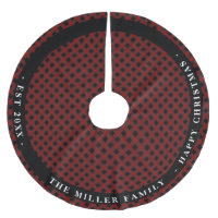 Gepersonaliseerde Red Pset rustic monogrammen