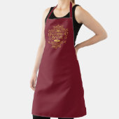 Gepersonaliseerde Red Script Funny Christmas Schor Schort (Insitu)